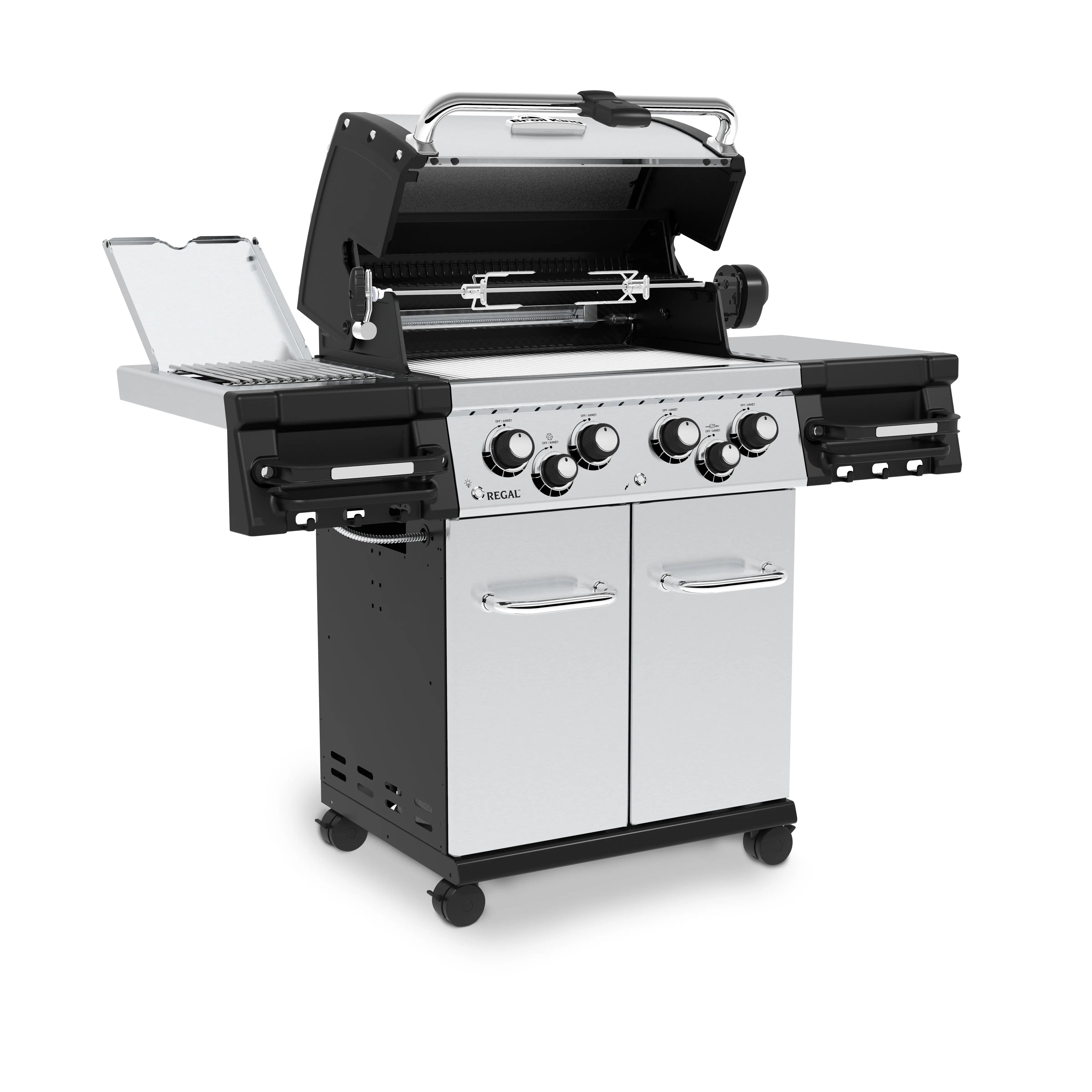 Broil King Regal S 490 Pro IR 4-Burner Gas Grill - Stainless Steel Broil King