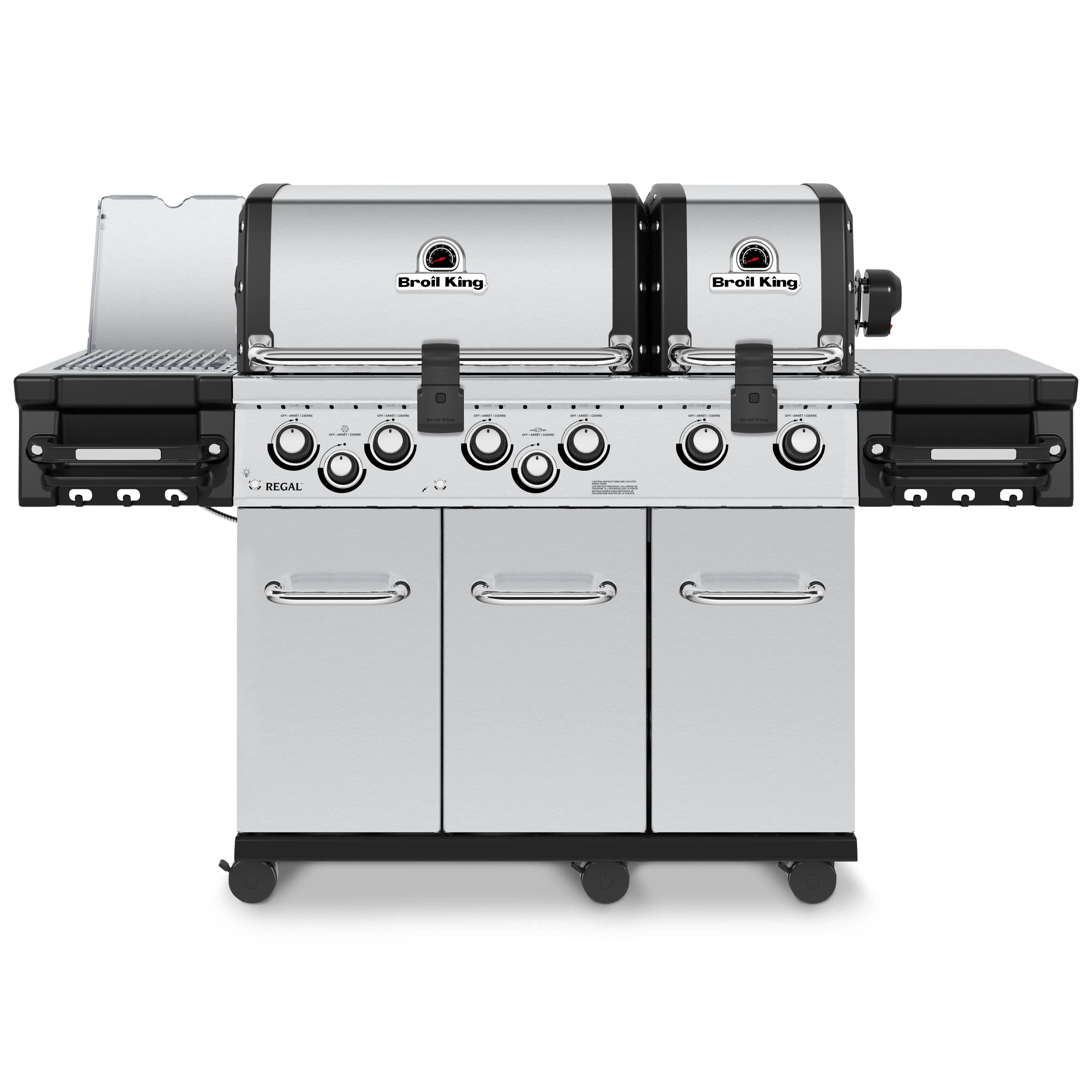 Broil King Regal S 690 Pro IR Freestanding Gas Grill – 6 Burners Broil King