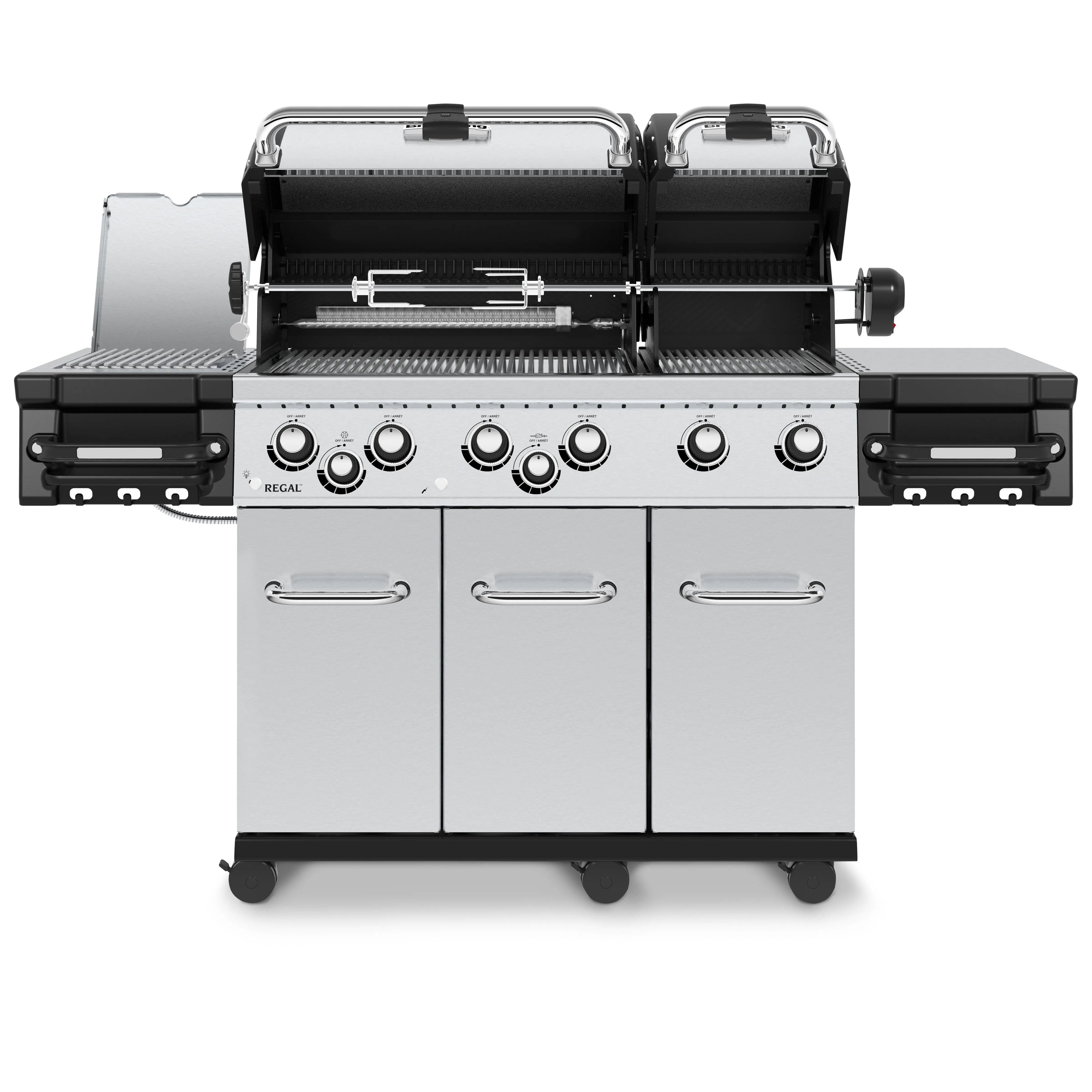 Broil King Regal S 690 Pro IR Freestanding Gas Grill – 6 Burners Broil King