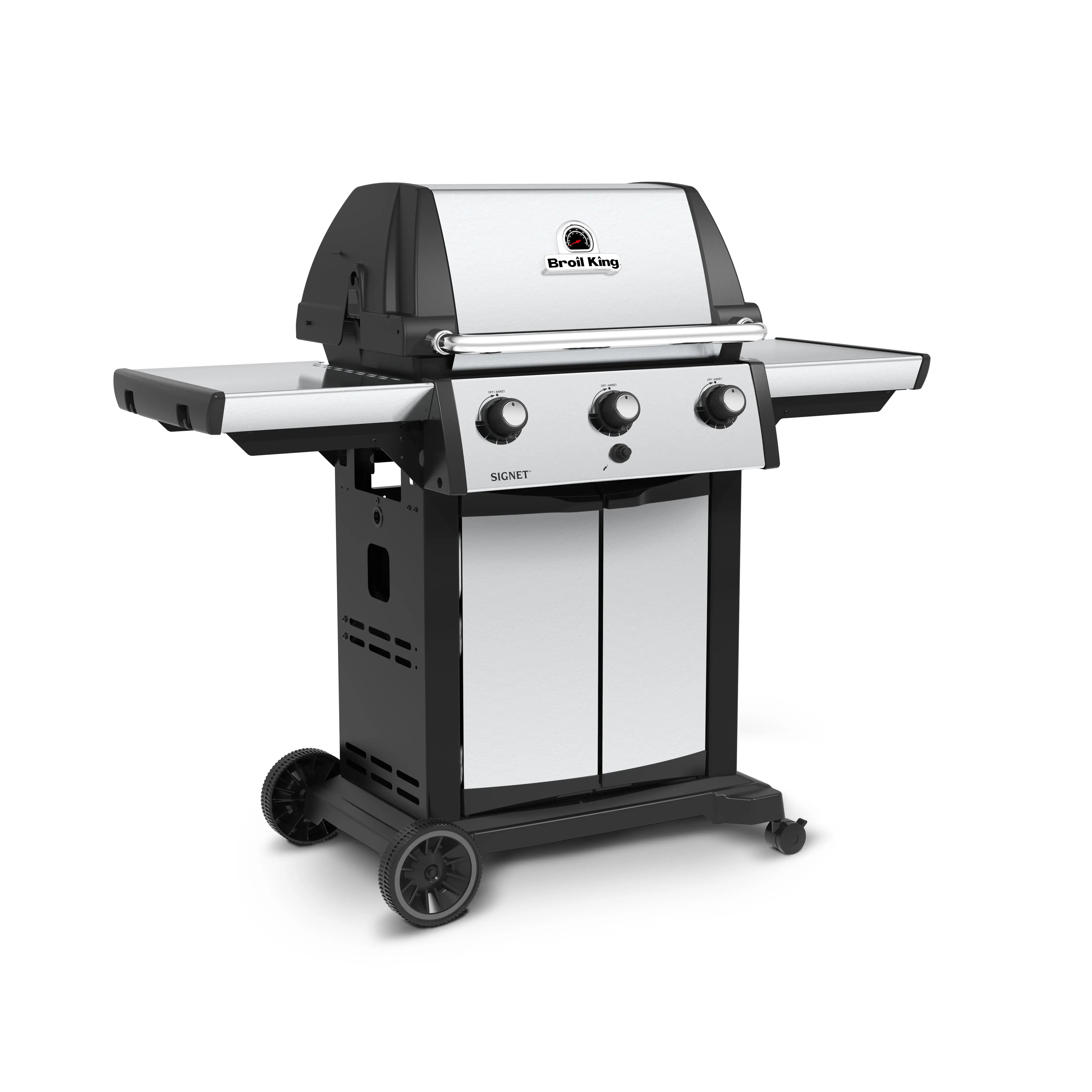 Broil King Signet 320 3-Burner Freestanding Gas Grill - Stainless Steel Broil King