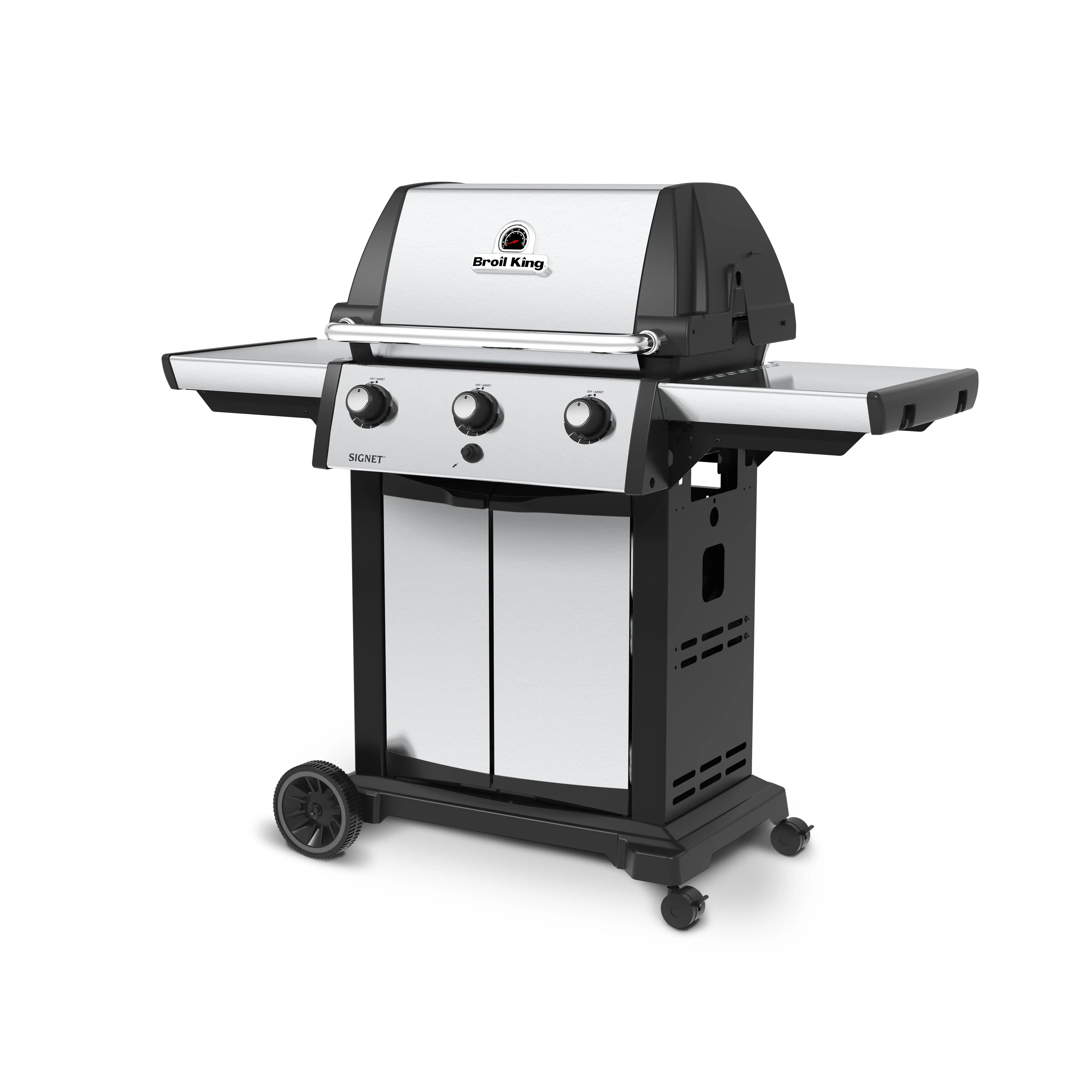 Broil King Signet 320 3-Burner Freestanding Gas Grill - Stainless Steel Broil King