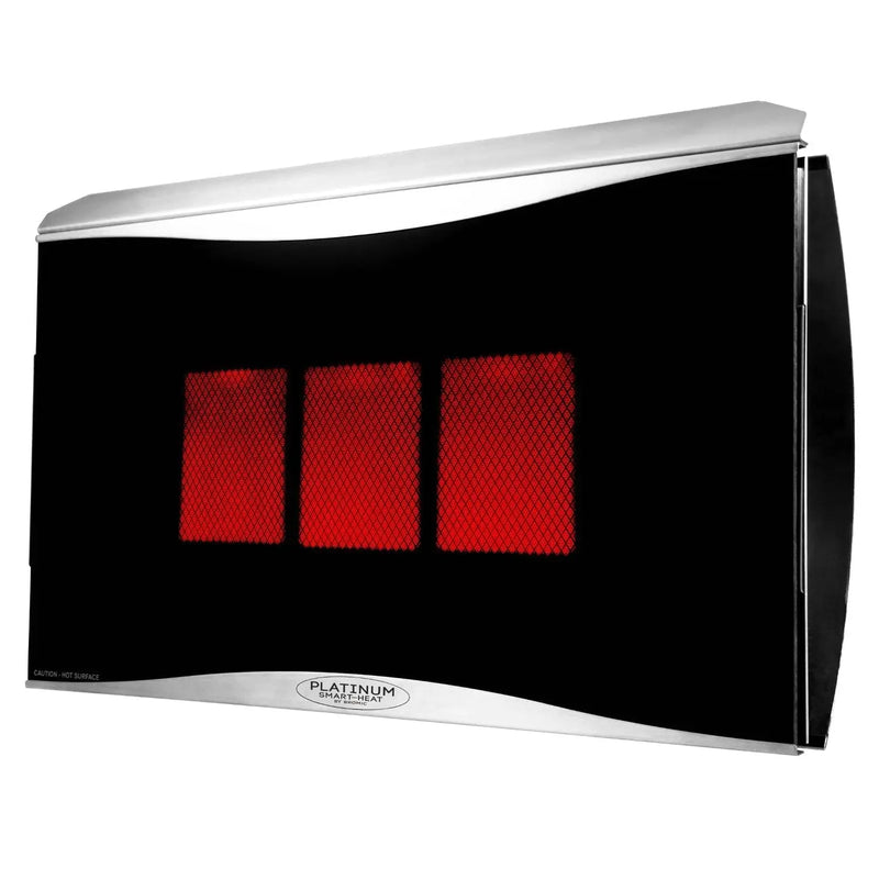 Bromic Heating - Platinum 300 Smart-Heat 22-Inch 23,600 BTU Gas Patio Heater - Agent BBQ