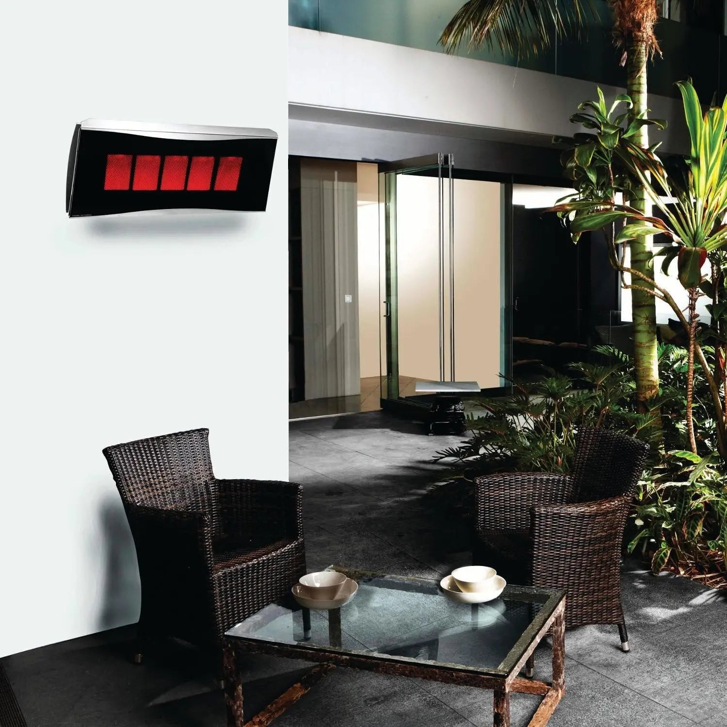 Bromic Heating - Platinum 500 Smart-Heat 29-Inch 39,800 BTU Gas Patio Heater Bromic Heating