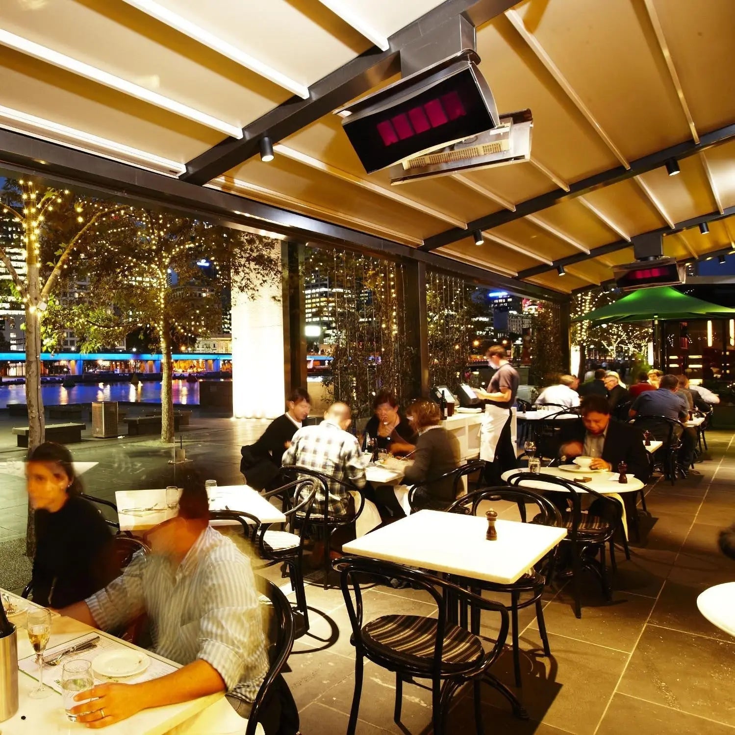 Bromic Heating - Platinum 500 Smart-Heat 29-Inch 39,800 BTU Gas Patio Heater Bromic Heating