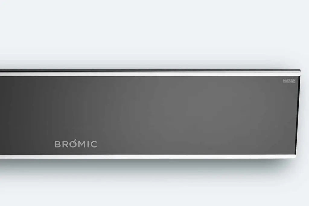 Bromic Heating - Platinum Smart-Heat 2300 Watt Radiant Infrared Outdoor Electric Heater - Black Bromic Heating