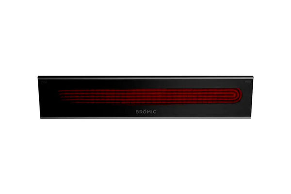 Bromic Heating - Platinum Smart-Heat 2300 Watt Radiant Infrared Outdoor Electric Heater - Black - Agent BBQ