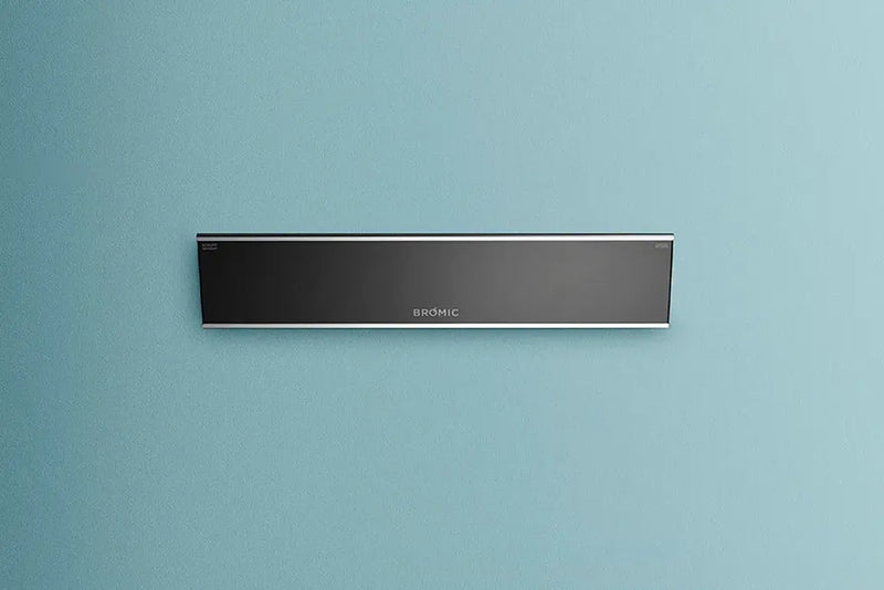 Bromic Heating - Platinum Smart-Heat 2300 Watt Radiant Infrared Outdoor Electric Heater - Black - Agent BBQ