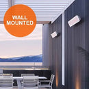Bromic Heating - Platinum Smart-Heat 2300 Watt Radiant Infrared Outdoor Electric Heater - White - Agent BBQ