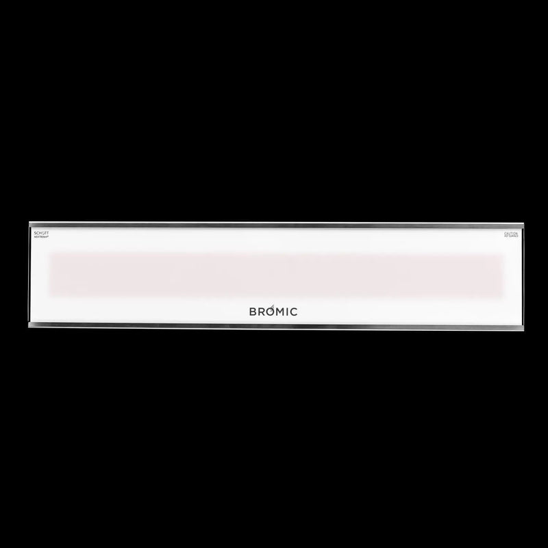 Bromic Heating - Platinum Smart-Heat Marine Grade 33-Inch 2300W Dual Element 240V Electric Infrared Heater - White - BH0320017 - Agent BBQ