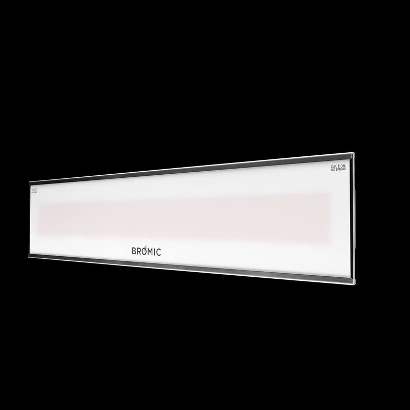 Bromic Heating - Platinum Smart-Heat Marine Grade 33-Inch 2300W Dual Element 240V Electric Infrared Heater - White - BH0320017 - Agent BBQ
