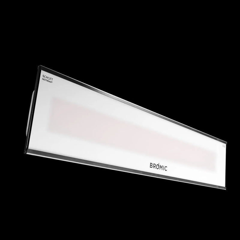Bromic Heating - Platinum Smart-Heat Marine Grade 33-Inch 2300W Dual Element 240V Electric Infrared Heater - White - BH0320017 - Agent BBQ