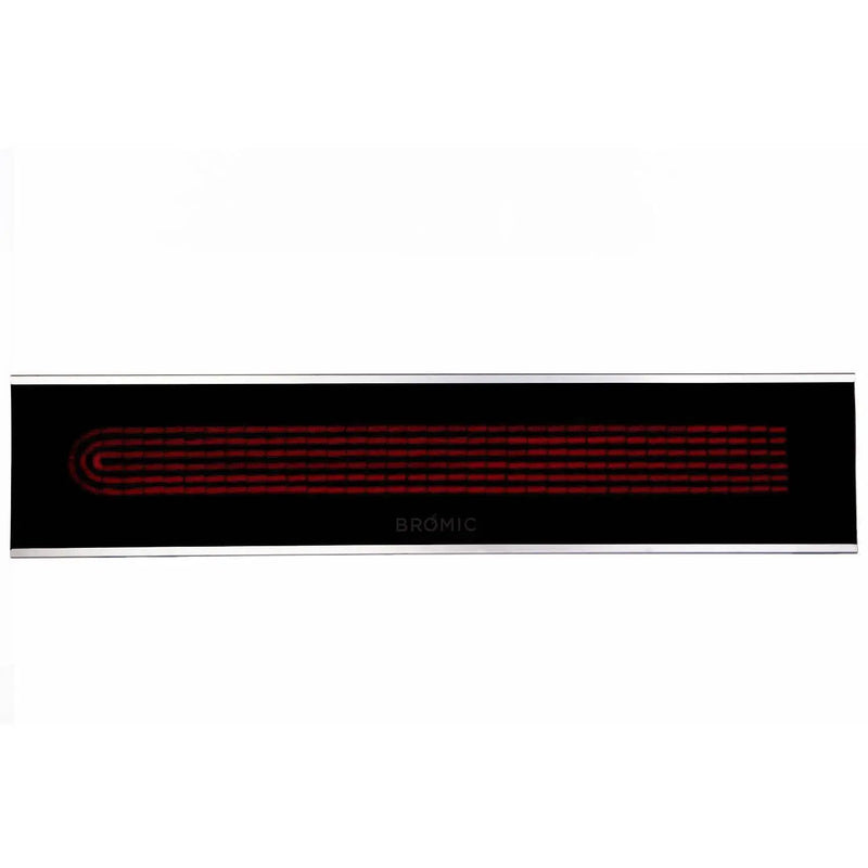 Bromic Heating - Platinum Smart-Heat Marine Grade 50-Inch 3400W Dual Element 240V Electric Infrared Heater - Black - BH0320016 - Agent BBQ