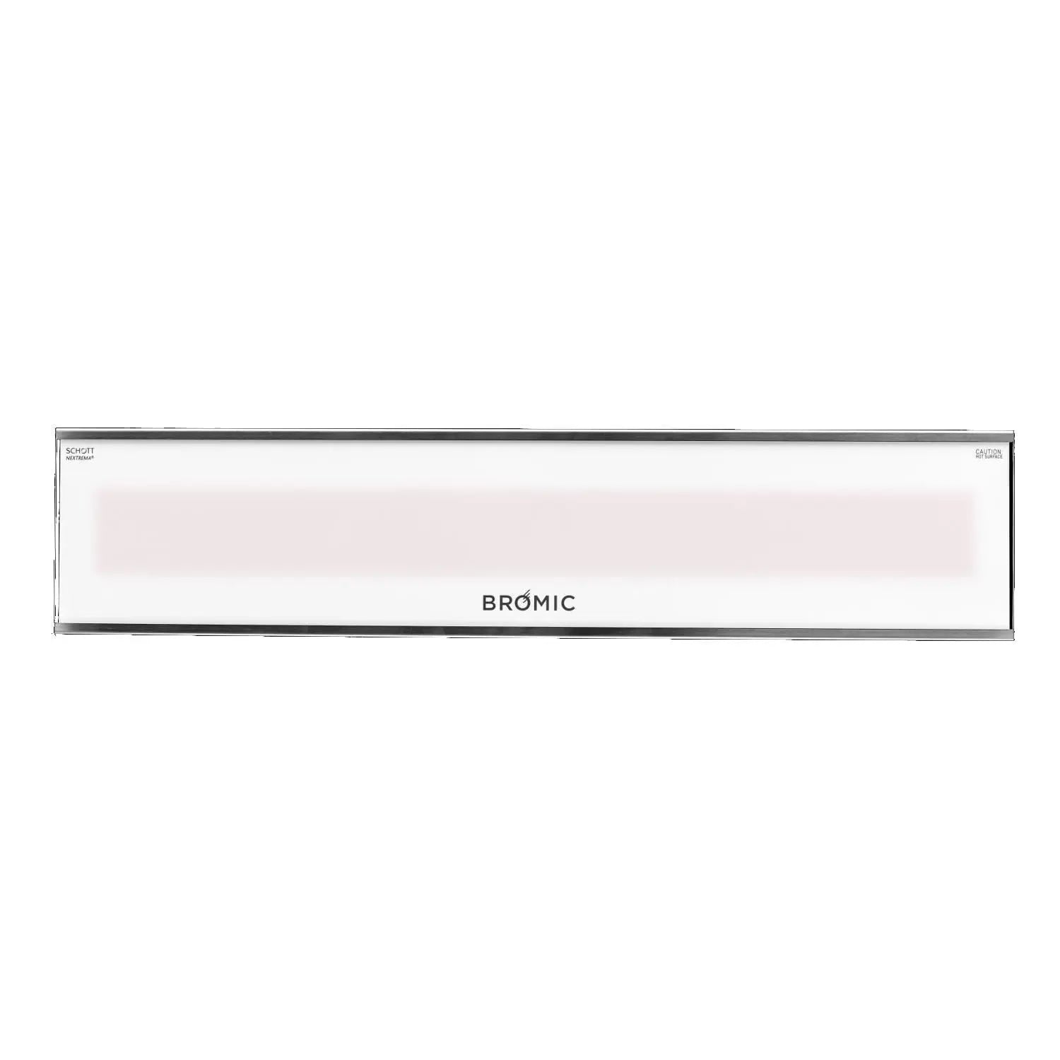 Bromic Heating - Platinum Smart-Heat Marine Grade 50-Inch 3400W Dual Element 240V Electric Infrared Heater - White - BH0320018 - Agent BBQ