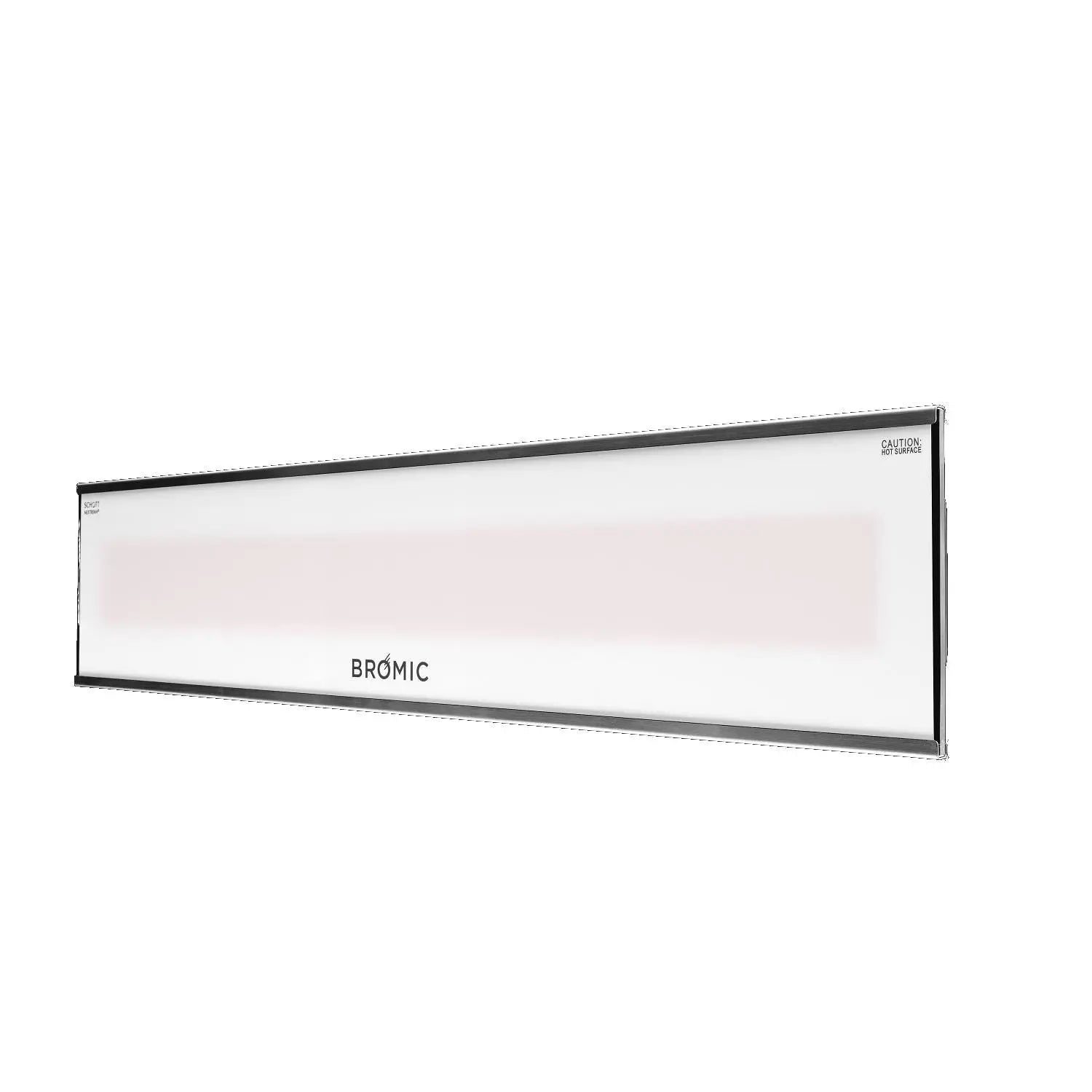 Bromic Heating - Platinum Smart-Heat Marine Grade 50-Inch 3400W Dual Element 240V Electric Infrared Heater - White - BH0320018 - Agent BBQ