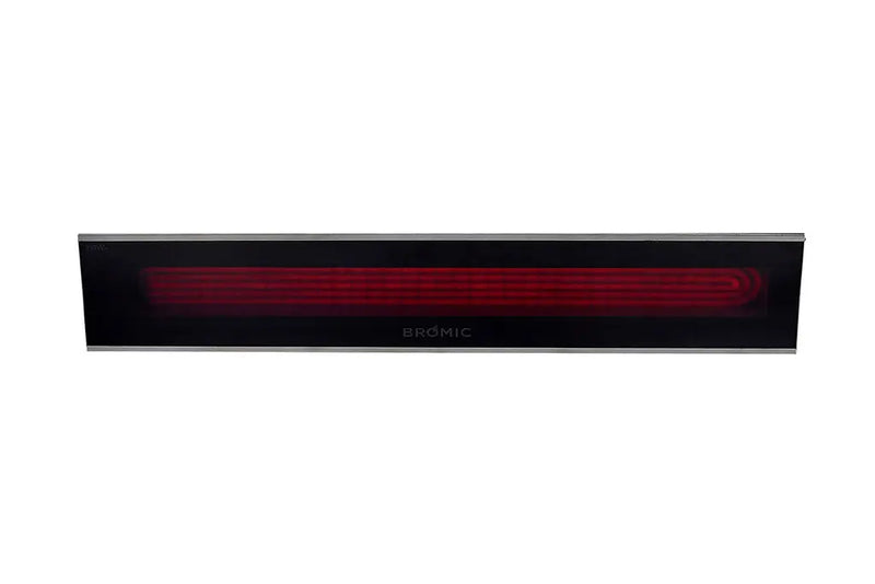Bromic Heating Platinum Smart-Heat Series II 50-Inch 3400W 11,600 BTU 240V Electric Patio Heater - Black - BH0320005 - Agent BBQ