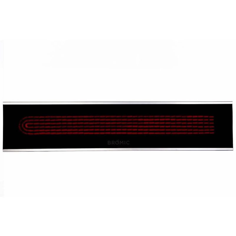 Bromic Heating Platinum Smart-Heat Series II 50-Inch 3400W 11,600 BTU 240V Electric Patio Heater - Black - BH0320005 - Agent BBQ