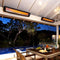 Bromic Heating - Tungsten Smart-Heat 56-Inch 3000W Single Element 240V Electric Infrared Patio Heater - Black - Agent BBQ