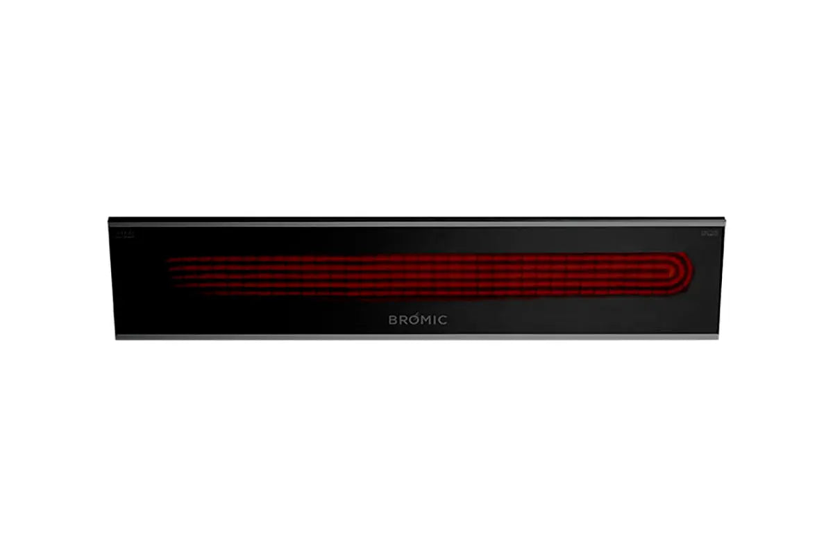 Bromic Platinum Smart-Heat 4500 Watt Radiant Infrared Outdoor Electric Heater | Black | 208V Bromic Heating