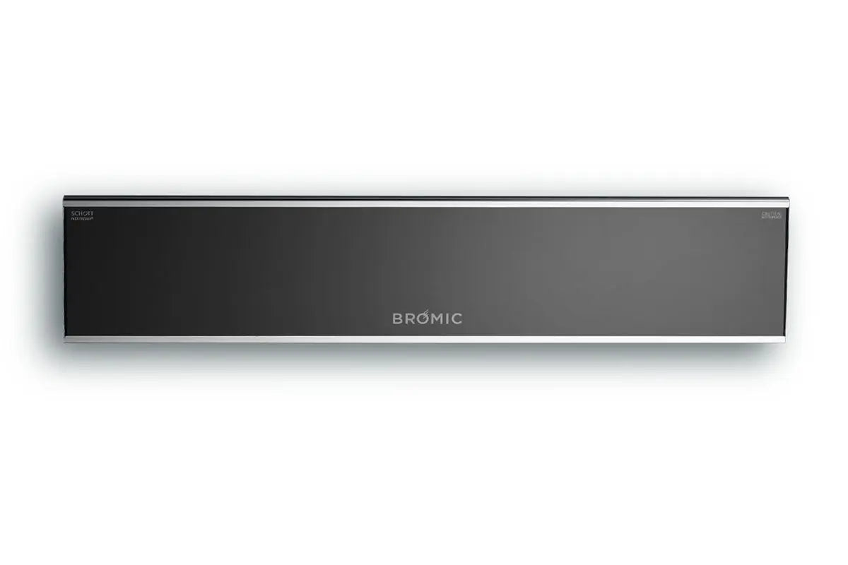 Bromic Platinum Smart-Heat 4500 Watt Radiant Infrared Outdoor Electric Heater | Black | 240V Bromic Heating