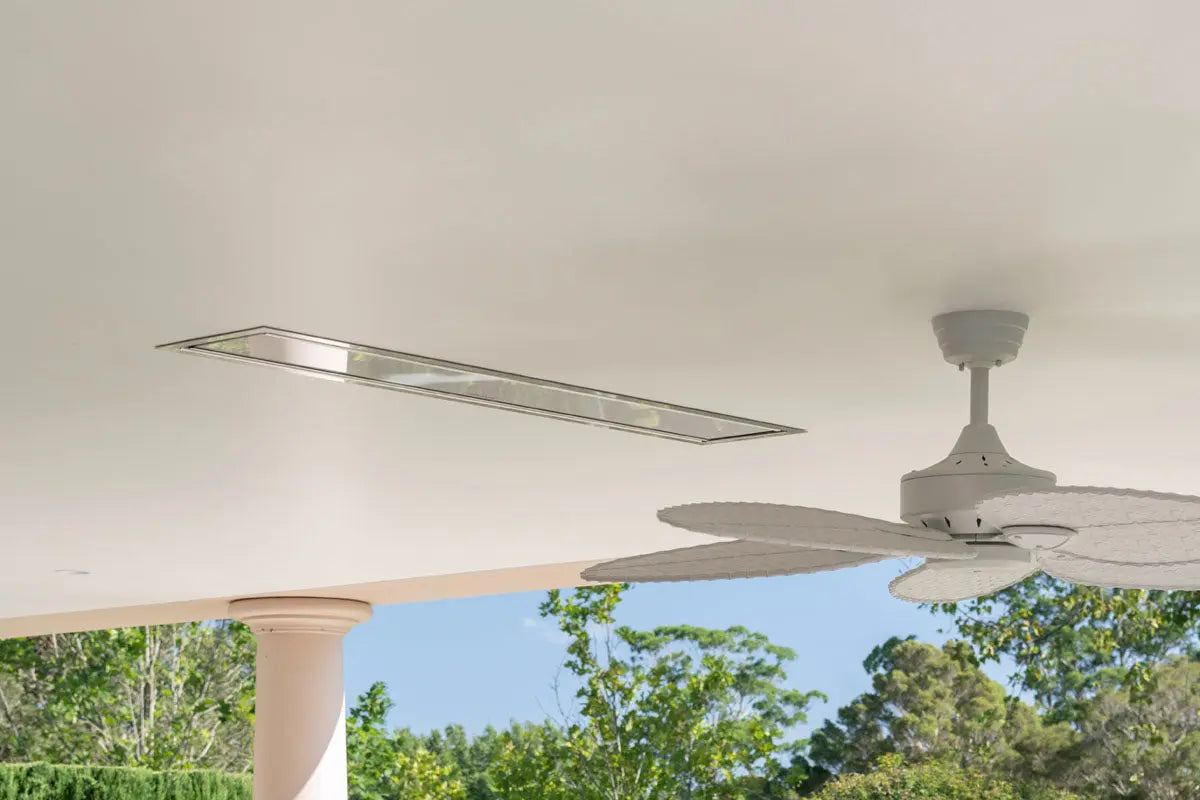 Bromic Platinum Smart-Heat 4500 Watt Radiant Infrared Outdoor Electric Heater | White | 240V Bromic Heating