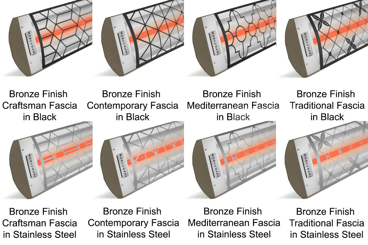 Infratech C-Series Single Element 3000Watt Outdoor Infrared Electric Heater | 277V