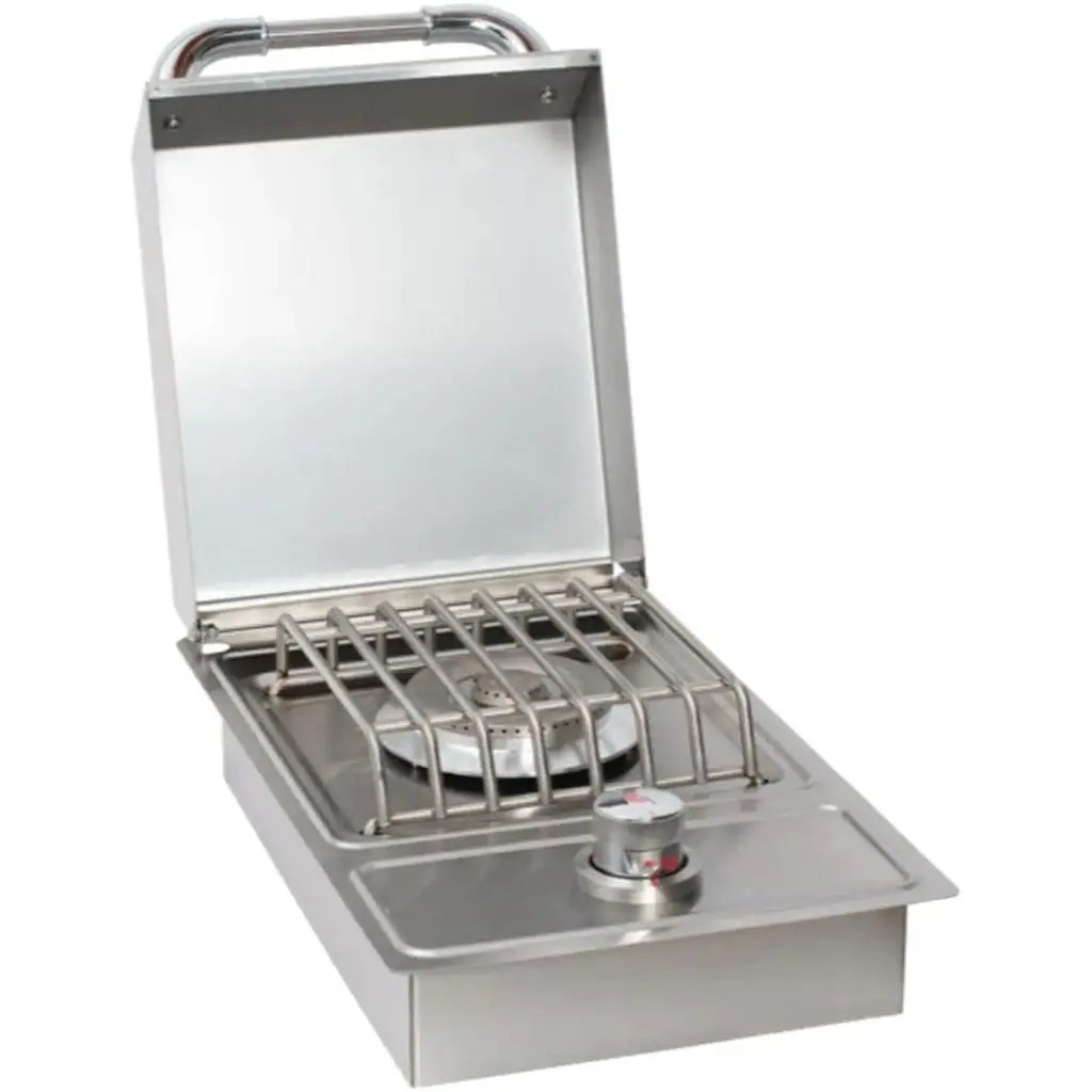 Bull 12" Stainless Steel Single Built-In Gas Side Burner Bull Grills