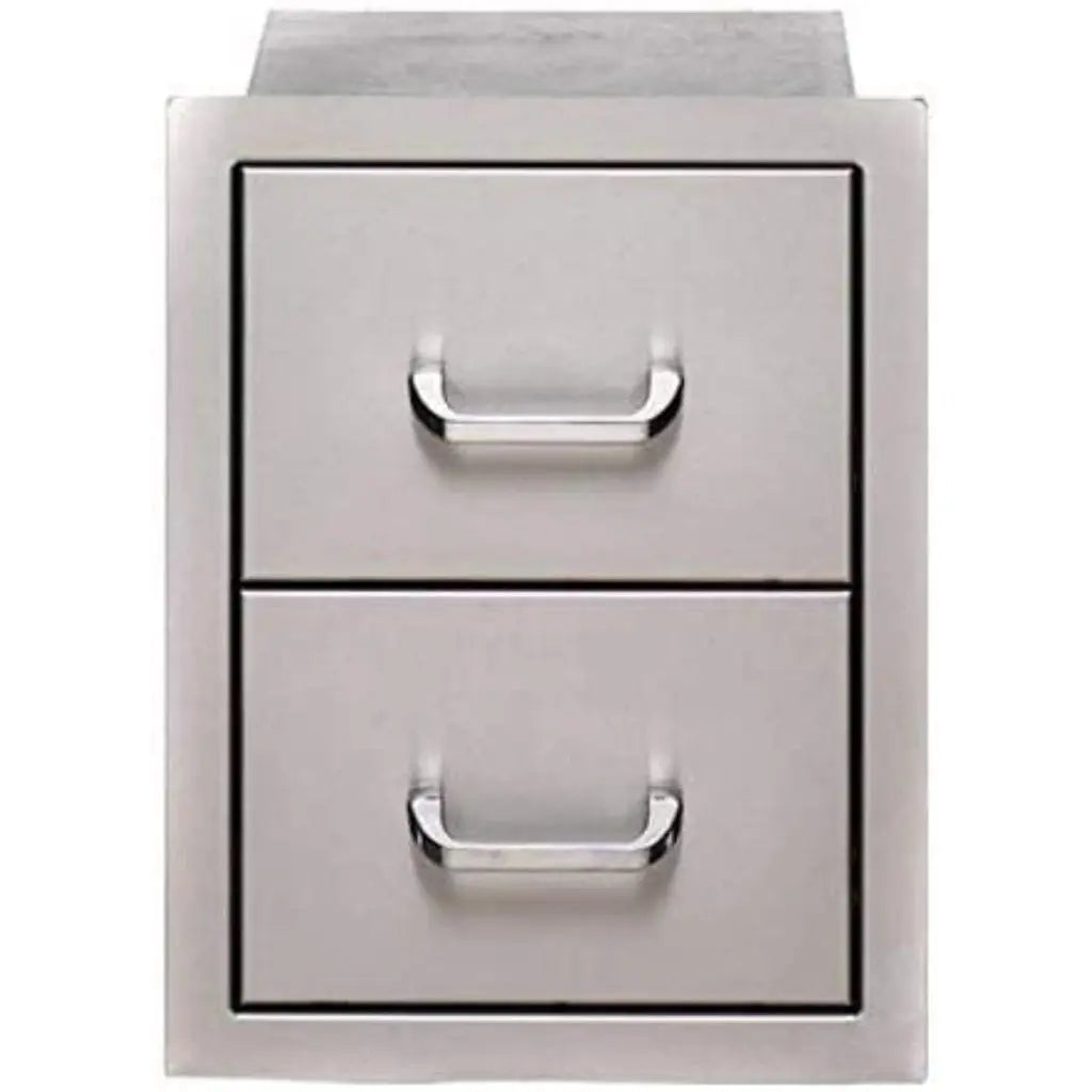 Bull 15" Stainless Steel Double Access Drawer Bull Grills