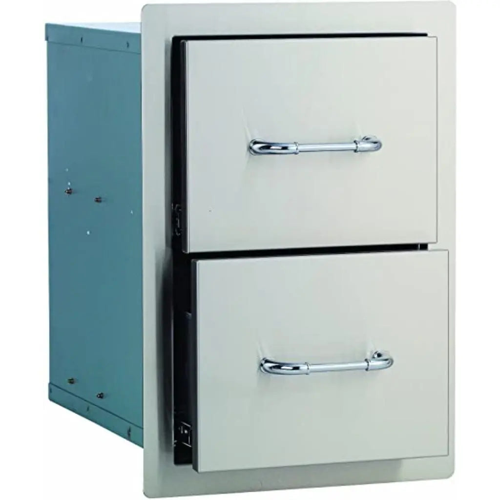 Bull 15" Stainless Steel Double Access Drawer Bull Grills