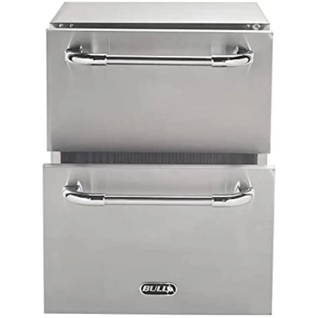 Bull 23" 5 Cu. Ft. Premium Double Drawer Refrigerator Bull Grills