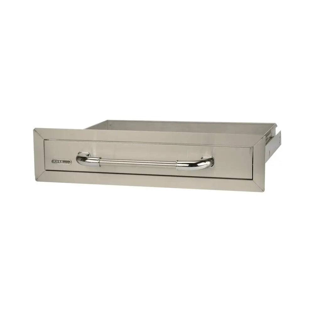 Bull 26-Inch Stainless Steel Single Access Drawer With Reveal Bull Grills