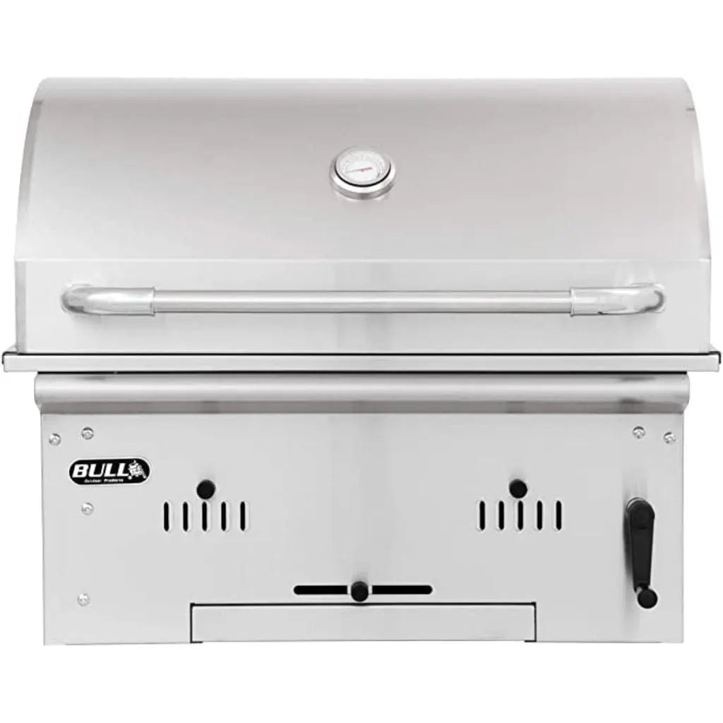 Bull 30" Bison Premium Built-In Charcoal Grill Bull Grills