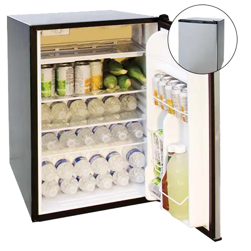 Cal Flame 20-Inch 4.5 Cu. Ft. Capacity Stainless Steel Compact Refrigerator with Recessed Handle - Agent BBQ