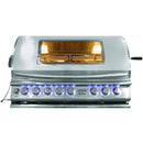 Cal Flame - BBQ Built In Grills - Convection Series - Top Gun Model - 5 Burner - BBQ19875CTG - Agent BBQ