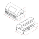 Cal Flame - BBQ Built In Grills - Convection Series - Top Gun Model - 5 Burner - BBQ19875CTG - Agent BBQ
