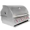 Cal Flame - BBQ Built In Grills G-Series - 4 BURNER - BBQ18G04 - Agent BBQ