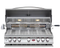 Cal Flame - BBQ Built In Grills P-Series 5 Burner with Lights, Rotisserie & Back Burner - BBQ19P05 - Agent BBQ