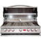 Cal Flame - BBQ Built In Grills P-Series 6 Burner with Lights, Rotisserie & Back Burner - Liquid Propane - BBQ19P06 - Agent BBQ