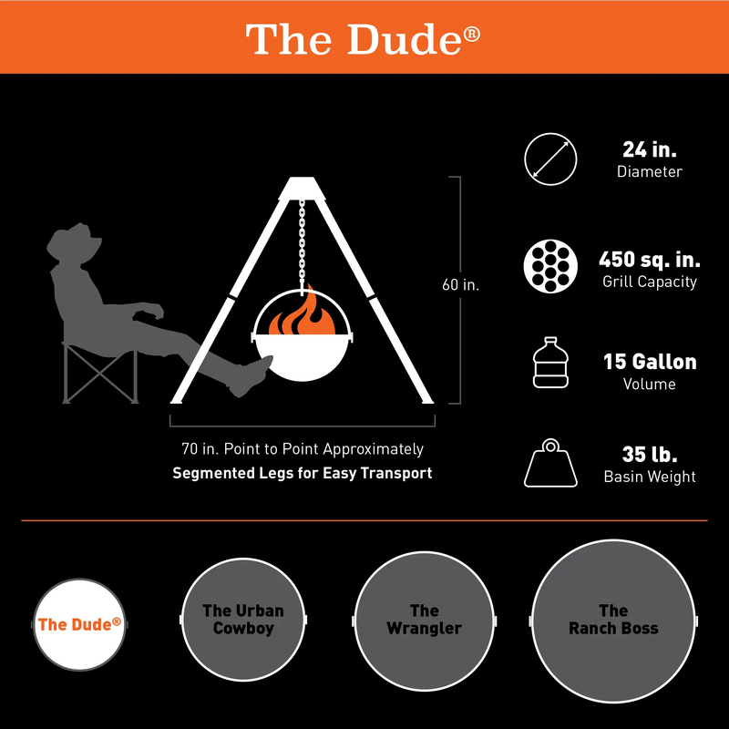 Cowboy Cauldron - The Dude - 5001 Cowboy Cauldron