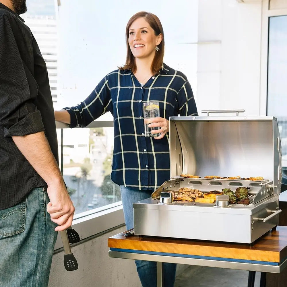 Coyote 120v Single Burner Electric Grill - C1EL120SM Coyote Outdoor Living