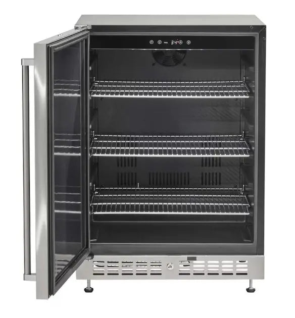 Coyote 24 Inch Outdoor Rated Refrigerator - C124R-S Coyote Outdoor Living