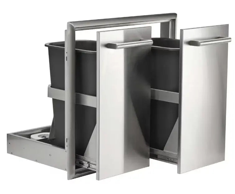 Coyote 26 Inch Pull Out Trash and Recycle - C3-TC Coyote Outdoor Living