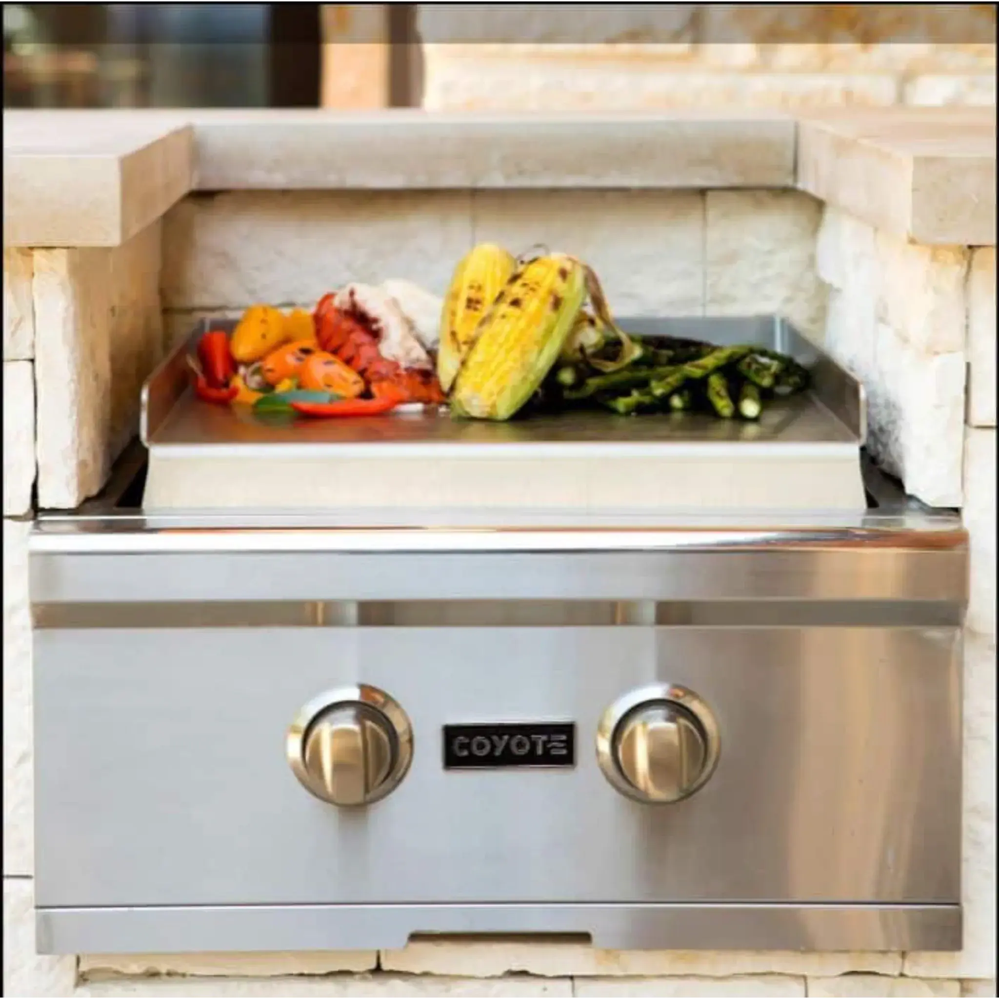 Coyote 26" Teppanyaki Griddle For Power Burners - CTEP Coyote Outdoor Living