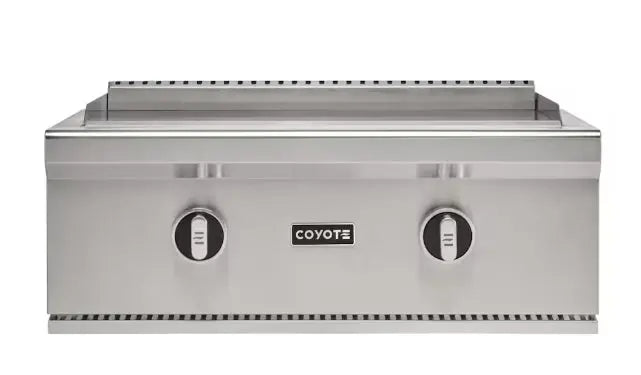 Coyote 30 Inch Built-In Flat Top Griddle Coyote Outdoor Living