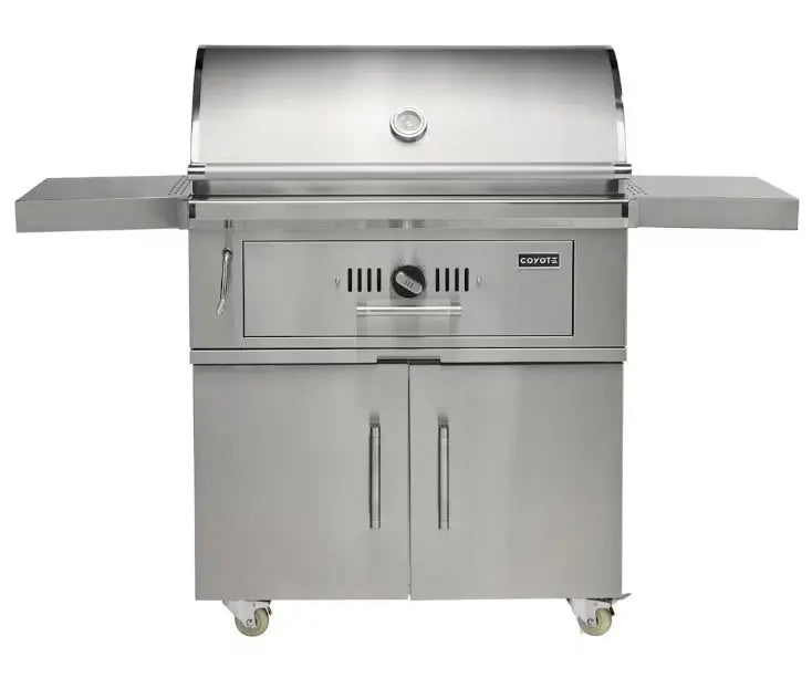 Coyote 36 Inch Built-In Charcoal Grill - C3CH36 Coyote Outdoor Living