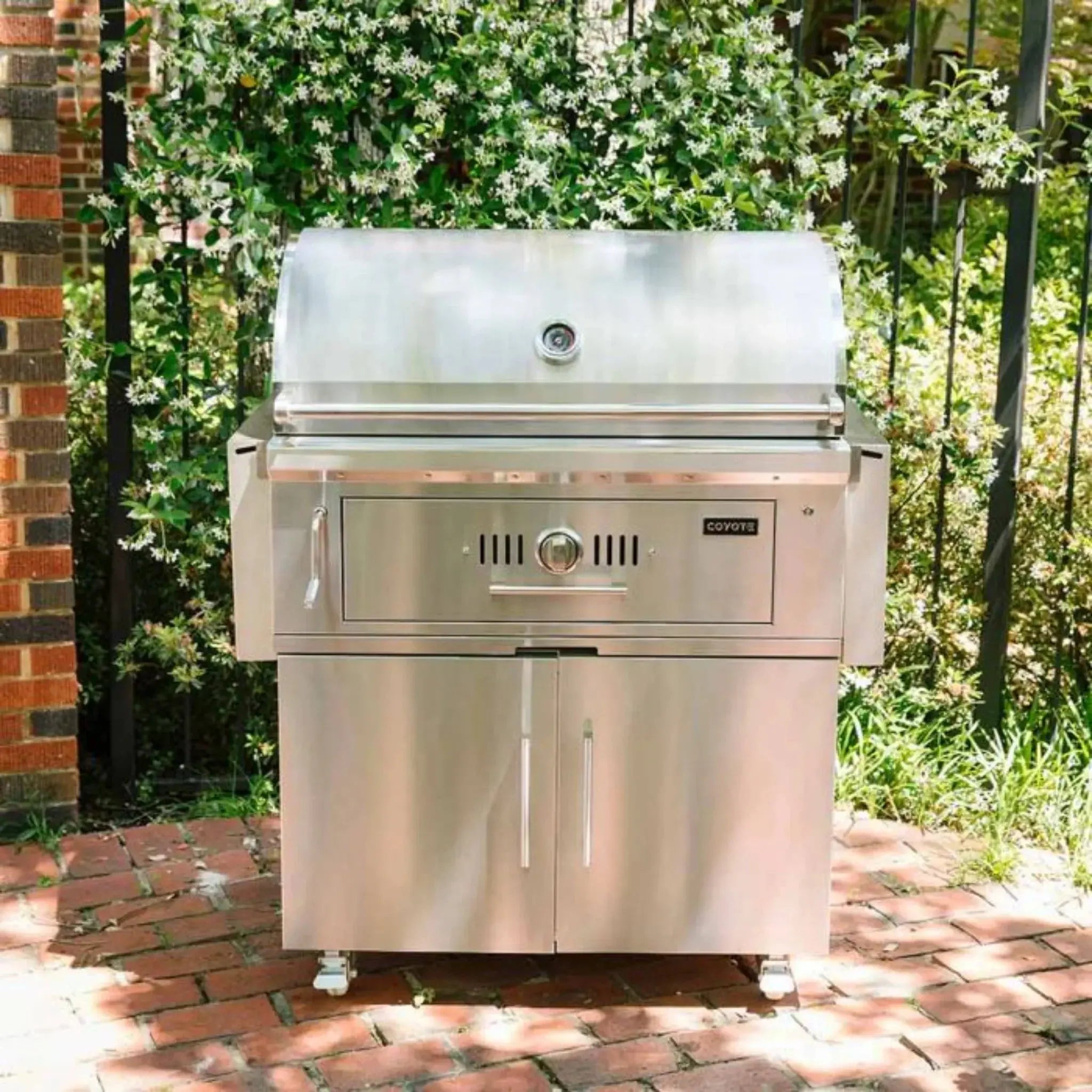 Coyote 36" Charcoal Grill Cart - C3CH36CT Coyote Outdoor Living