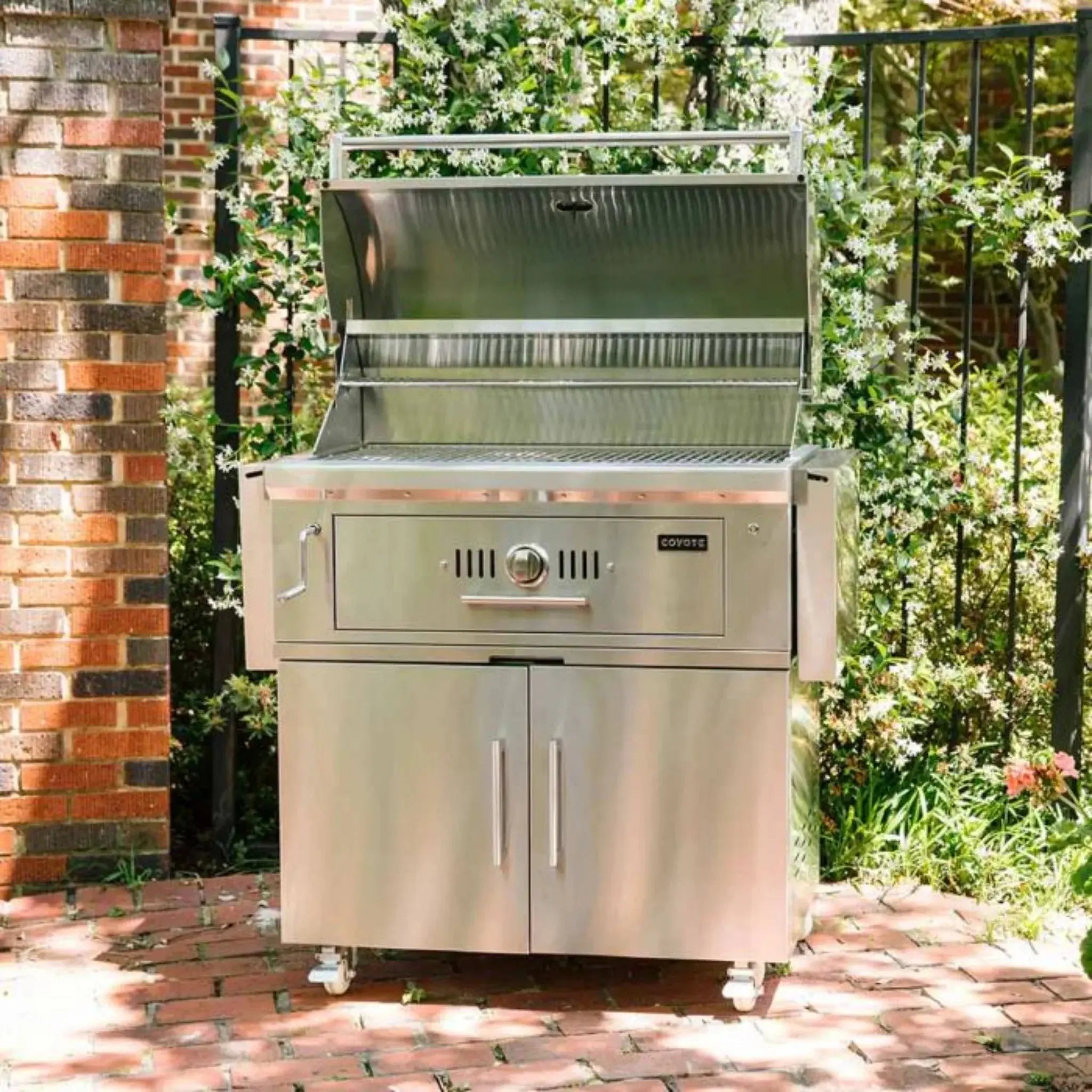 Coyote 36" Charcoal Grill Cart - C3CH36CT Coyote Outdoor Living