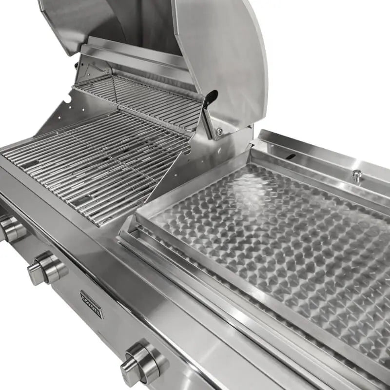 Coyote 50-in Built-In Gas Grill / Flat Top Combo - C3CO50 Coyote Outdoor Living
