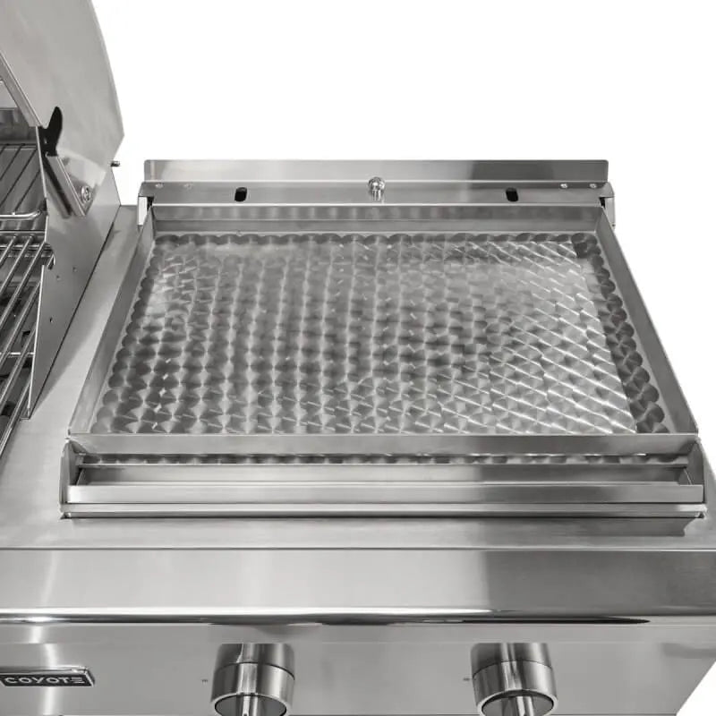 Coyote 50-in Built-In Gas Grill / Flat Top Combo - C3CO50 Coyote Outdoor Living