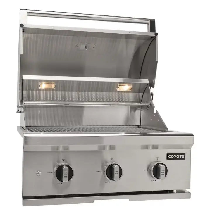 Coyote C-Series 28 Inch Built In Gas Grill Coyote Outdoor Living