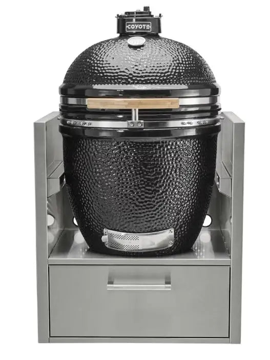 Coyote C1SLV Asado Power Burner Insulating Jacket w/ Drawer Coyote Outdoor Living